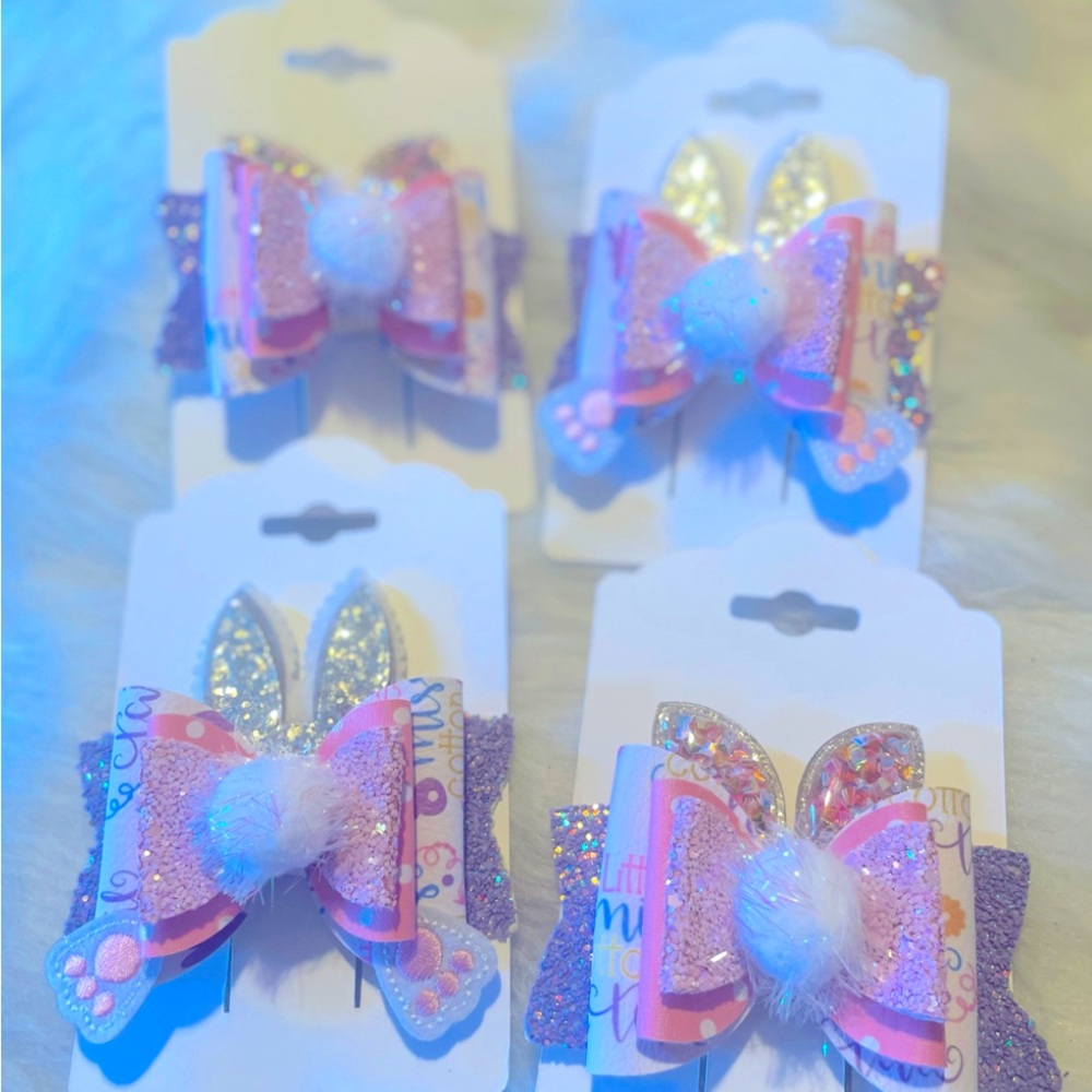 Easter hairbow 🎀